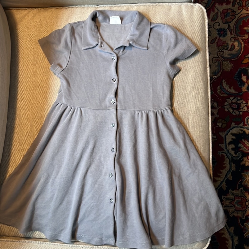 Zara polo blue dress